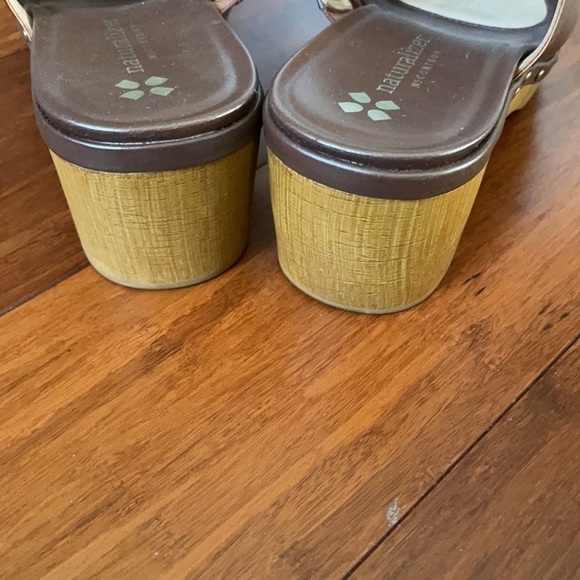 Naturalizer brown gramercy slip on mules 8 Like new - Picture 5 of 8